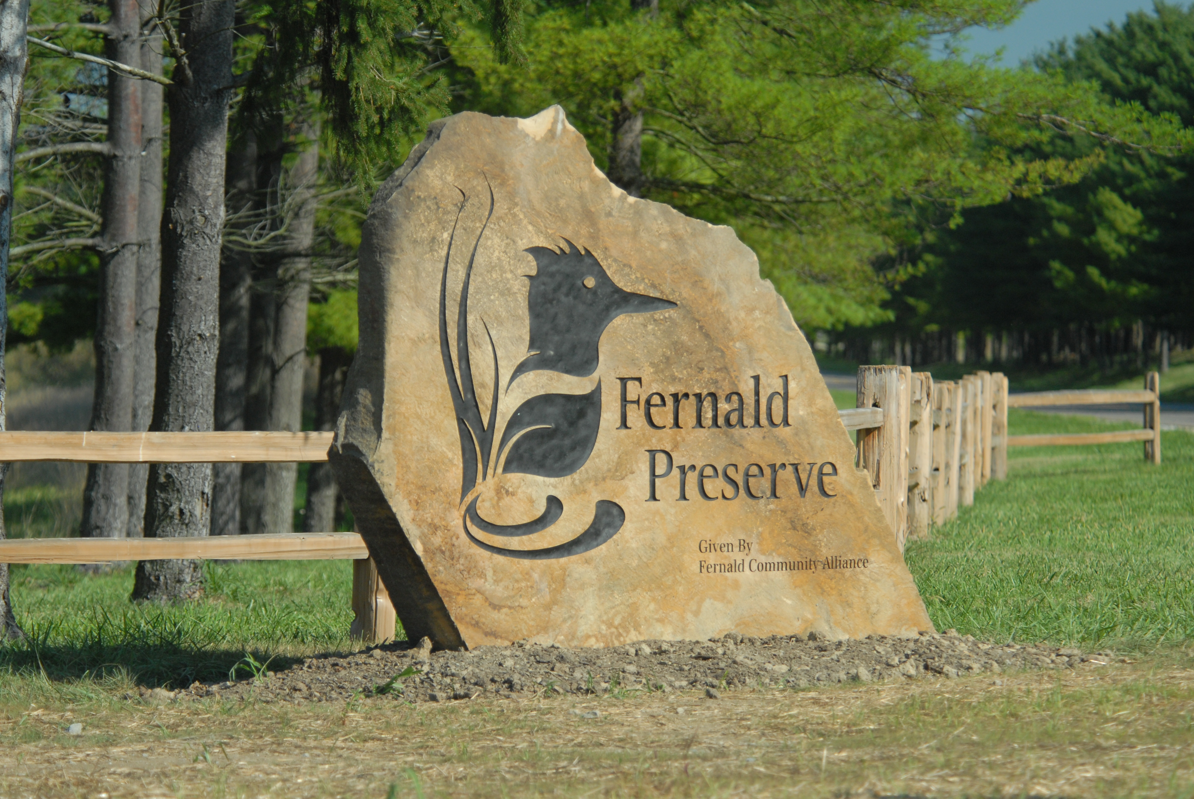 Fernald Preserve Entrance