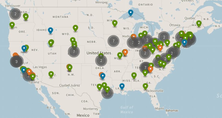 AMMTO Project Map