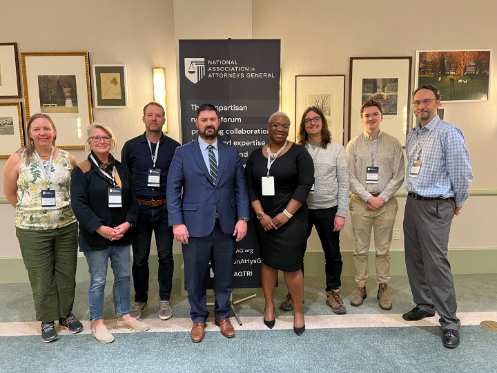 Jeff Avery, Principal Deputy Assistant Secretary, Office of Environmental Management, meets with the National Association of Attorney Generals (NAAG) during their spring meeting held May 3, 2023.