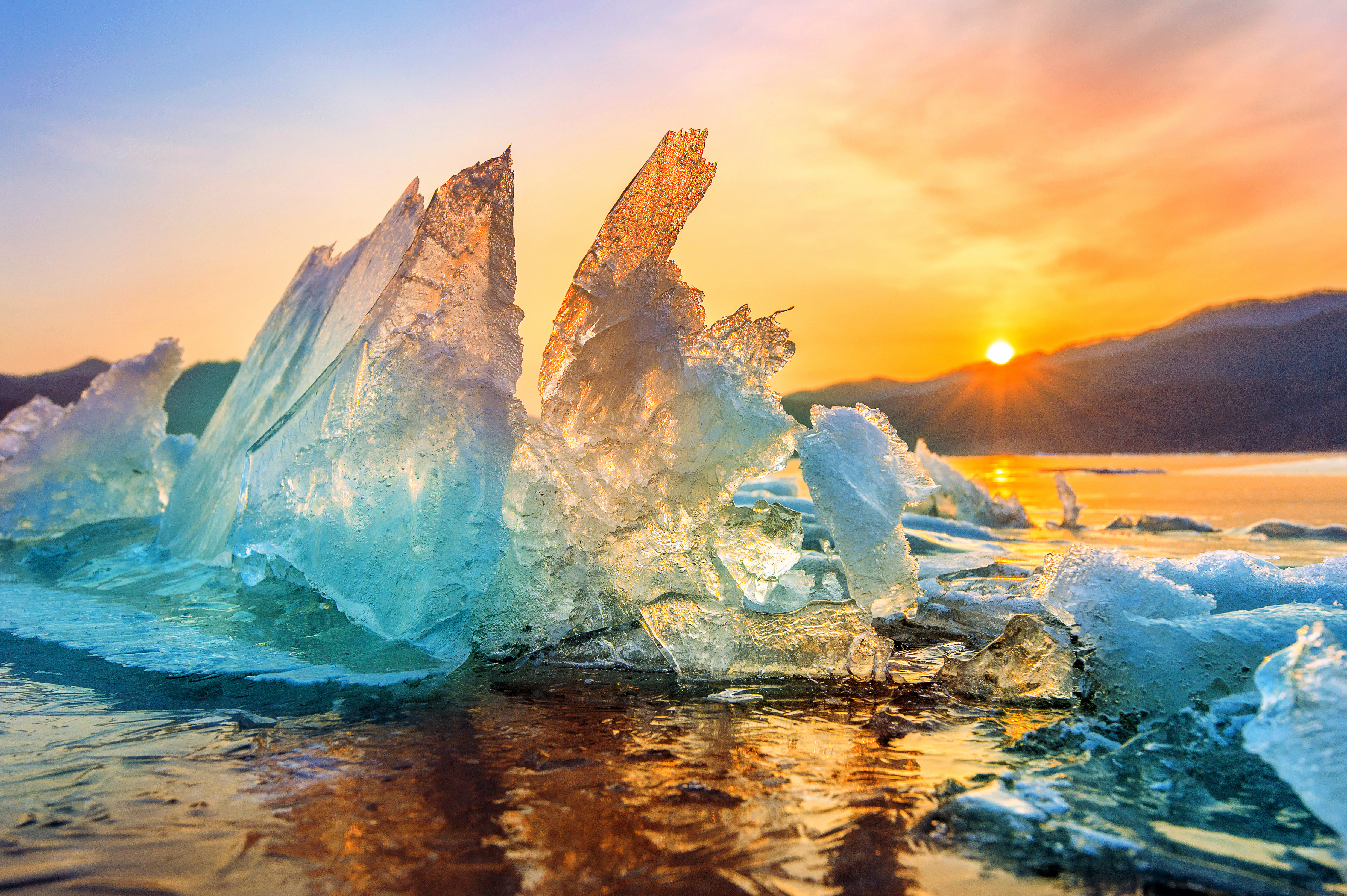 Stock Image of the Arctic.