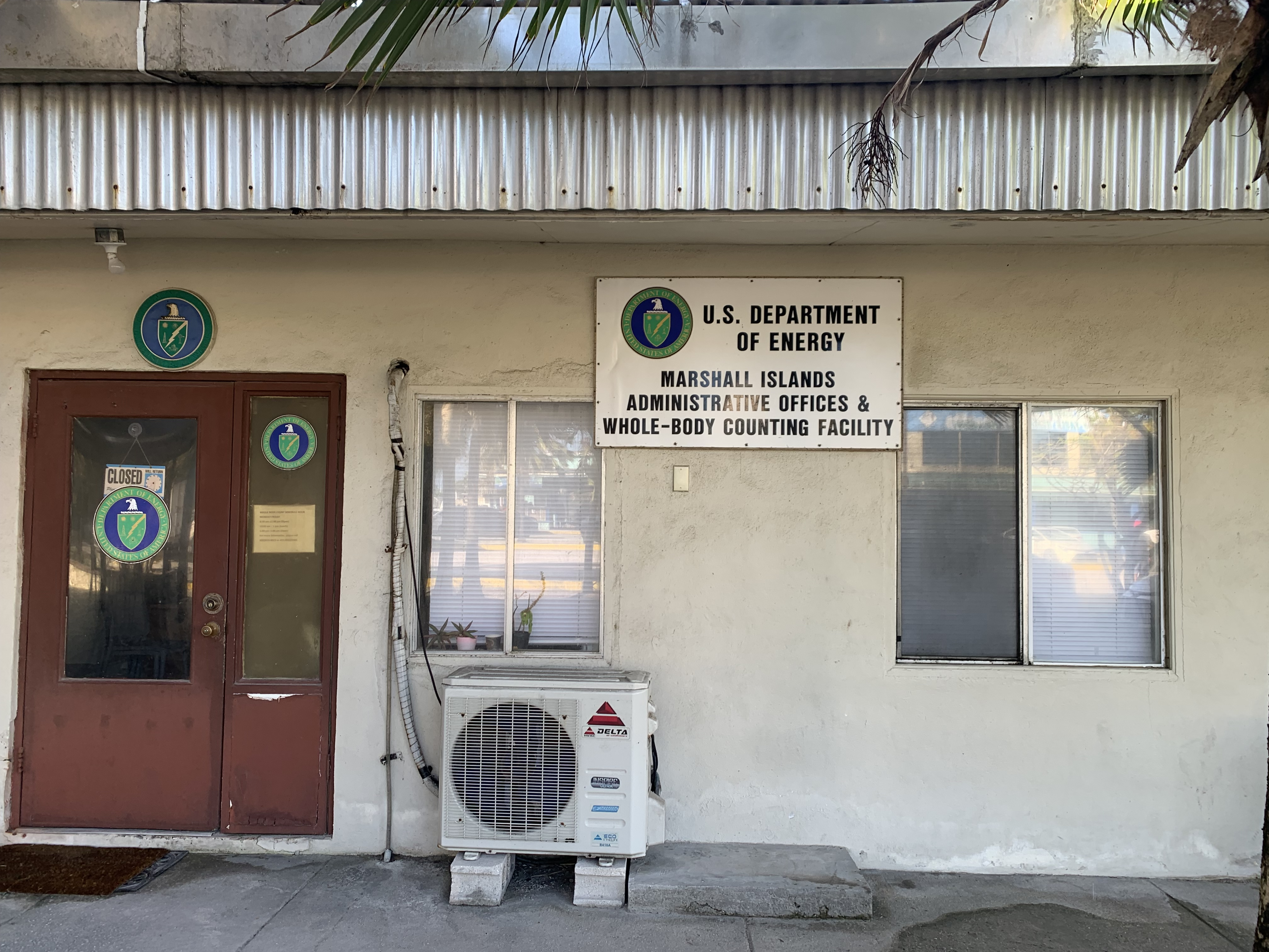 Department of Energy Marshall Islands Administrative Offices and Whole Body Counting Facility