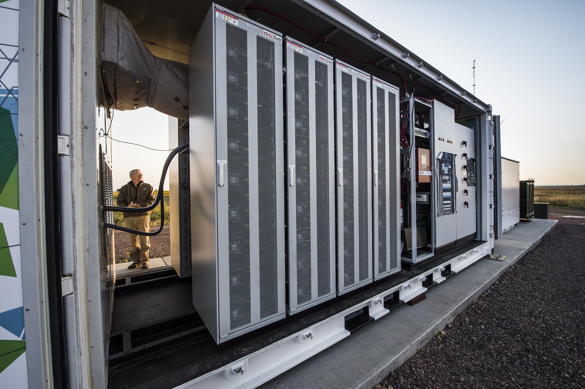 A battery storage example at the DOE's National Renewable Energy Lab