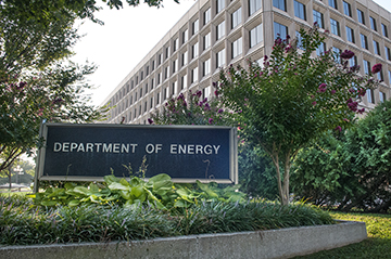 The Department of Energy James V. Forrestal building in Washington, D.C.