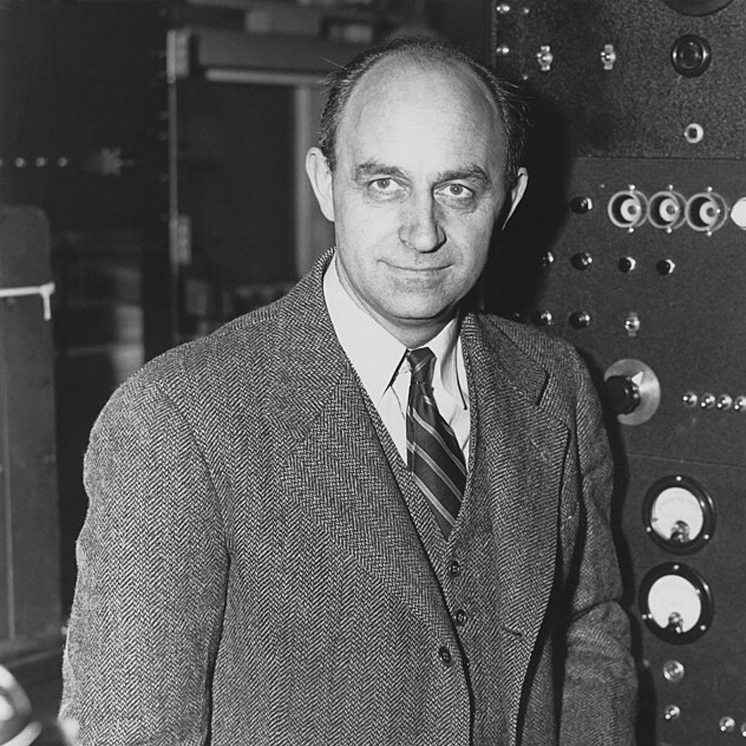 Body Shot of Enrico Fermi