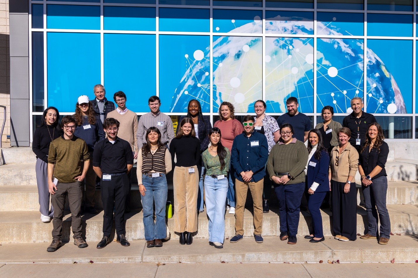 Group photo outside NREL.