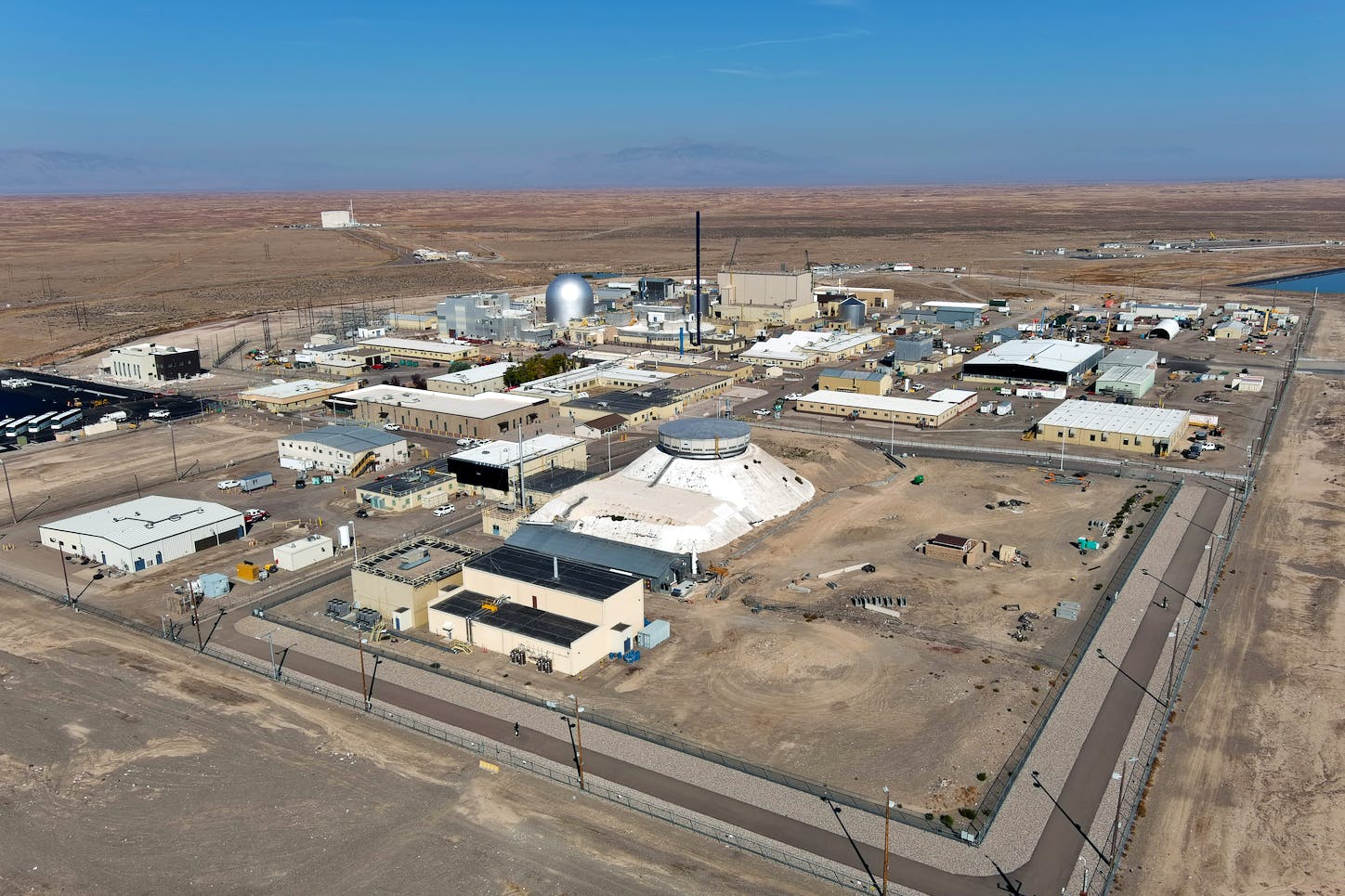 Aerial shot of Materials Fuels Complex at Idaho National Laboratory