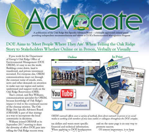 January 2018 Advocate cover story