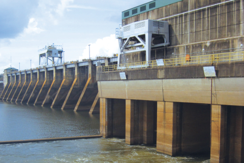 Jim Woodruff powerplant in Florida’s central panhandle