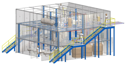 Artist rendition of the Integrated Effects Tests (IET) facility