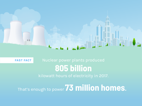 Nuclear fast facts infographic 