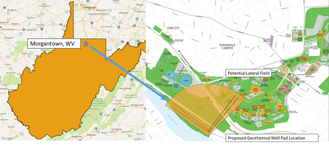 WVU Energy Institute geothermal DDU feasibility study. 