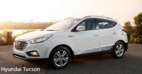 Hyundai Tucson fuel cell electric vehicle