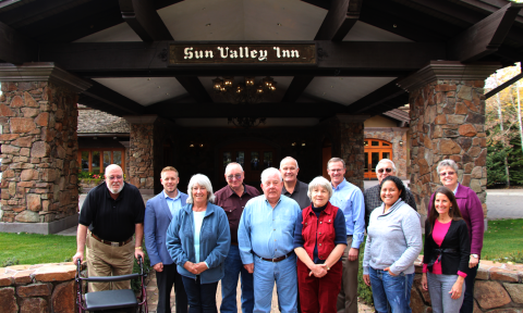 ICP CAB members gather in Sun Valley, ID for a meeting, October 2016