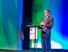 Secretary Perry speaks at the World Gas Conference 