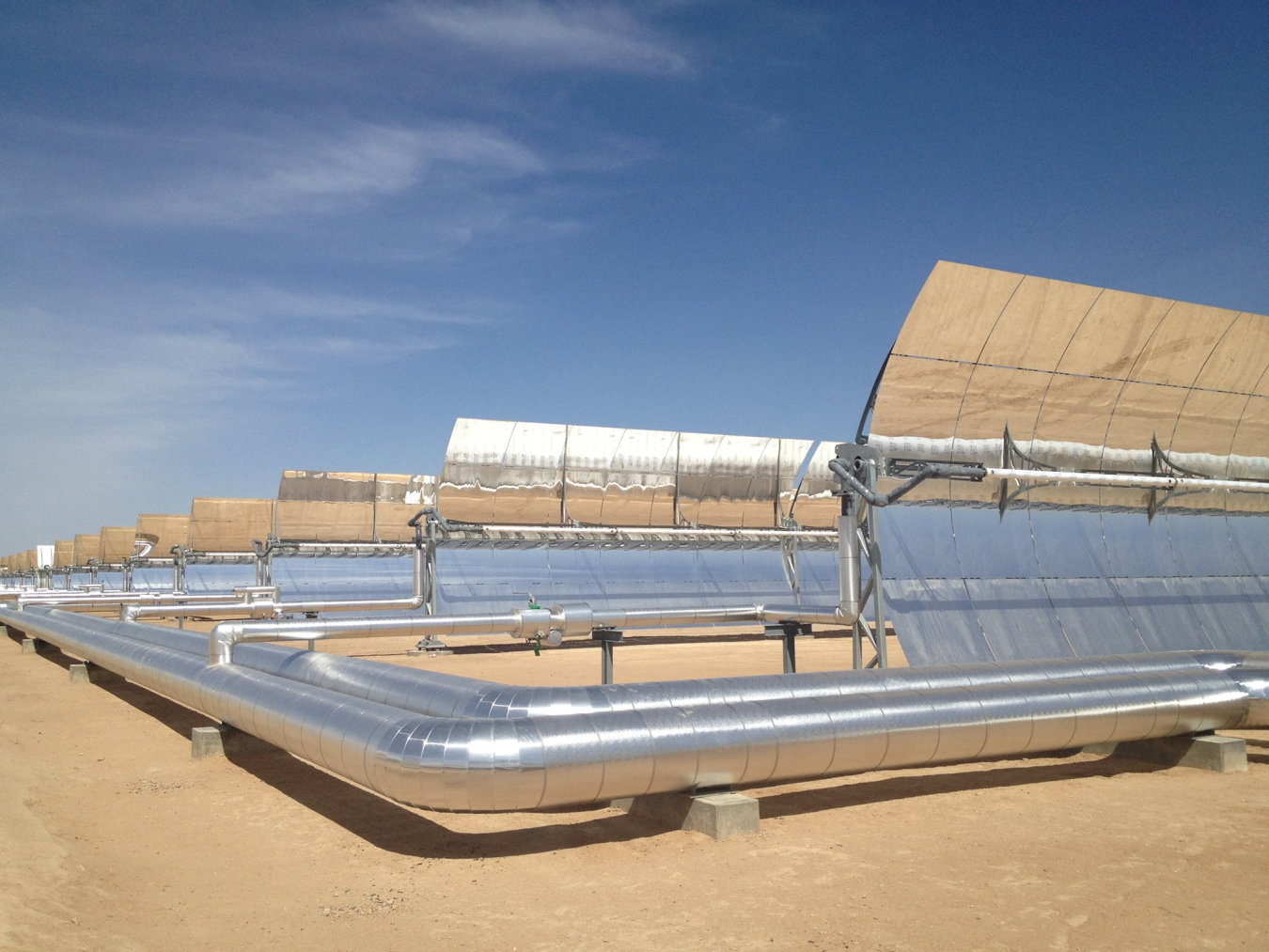 Genesis concentrating solar power project