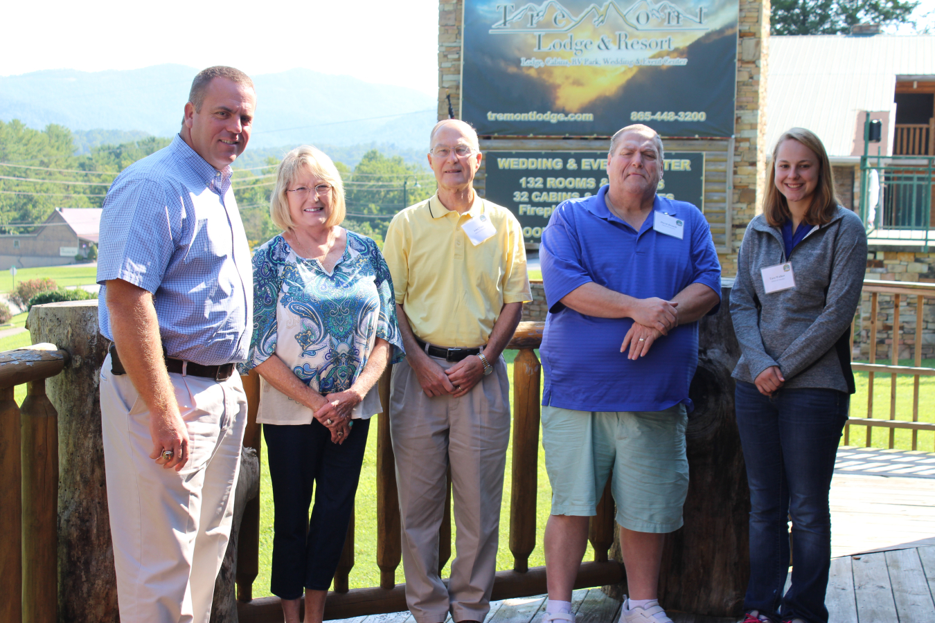 New ORSSAB members (Pictured L-R) Leon Shields, Bonnie Shoemaker, John Tapp, David Branch, and Tara Walker attended the board's annual planning meeting in August 2017. New member Michelle Lohmann was unable to attend.