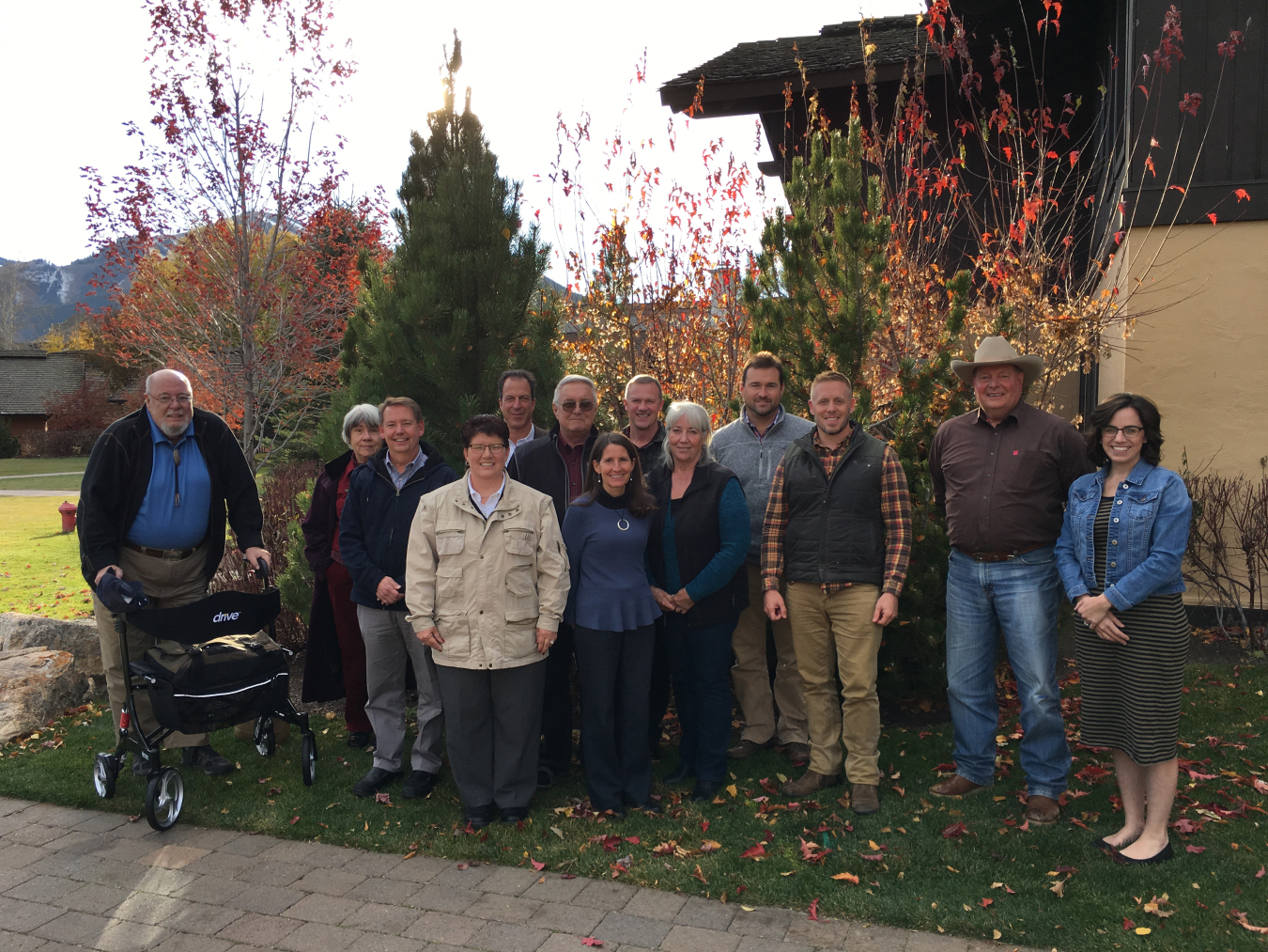 ICP CAB members gather for a meeting in Sun Valley, ID, October 2017