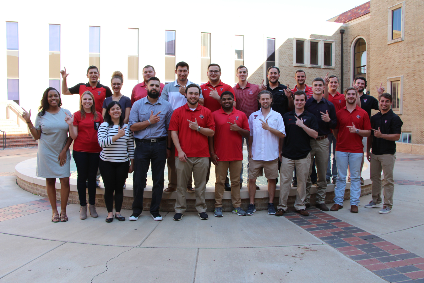 The Texas Tech University Collegiate Wind Competition 2018 team.