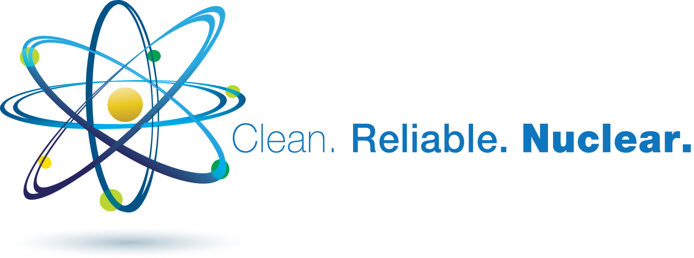 Clean.Reliable.Nuclear logo