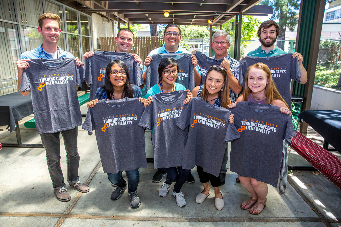 Students at Lawrence Livermore National Laboratory.