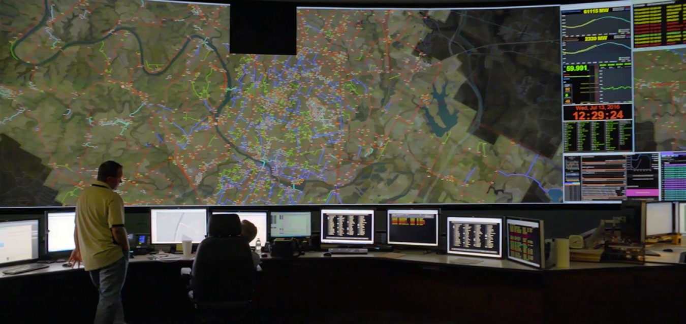 The control room at Austin Energy. Photo courtesy of Austin Energy. 