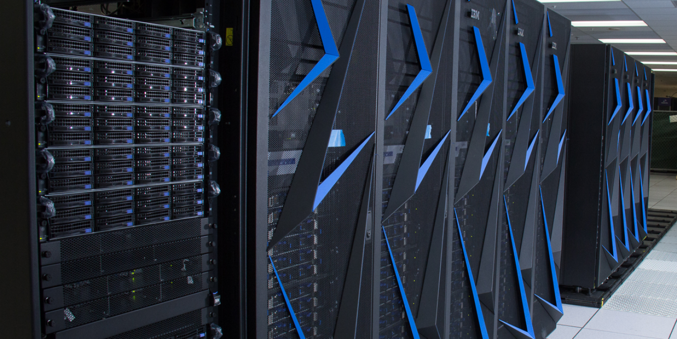 The Sierra supercomputer being built at Lawrence Livermore National Laboratory