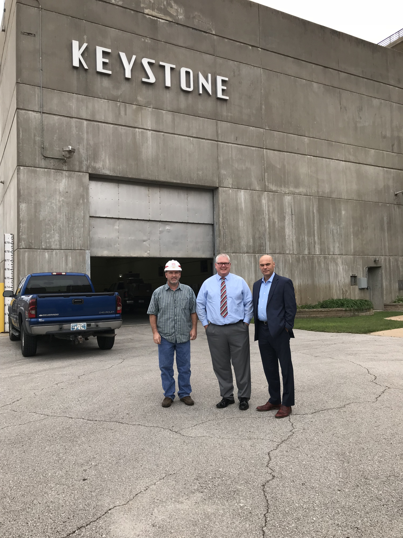 A/S Walker preparing to tour the Keystone Dam