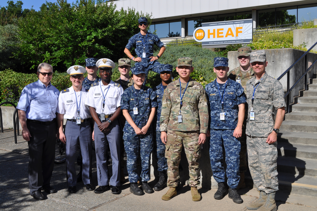 NNSA's MAC program participants tour of the High Explosive Application Facility at Lawrence Livermore National Laboratory.