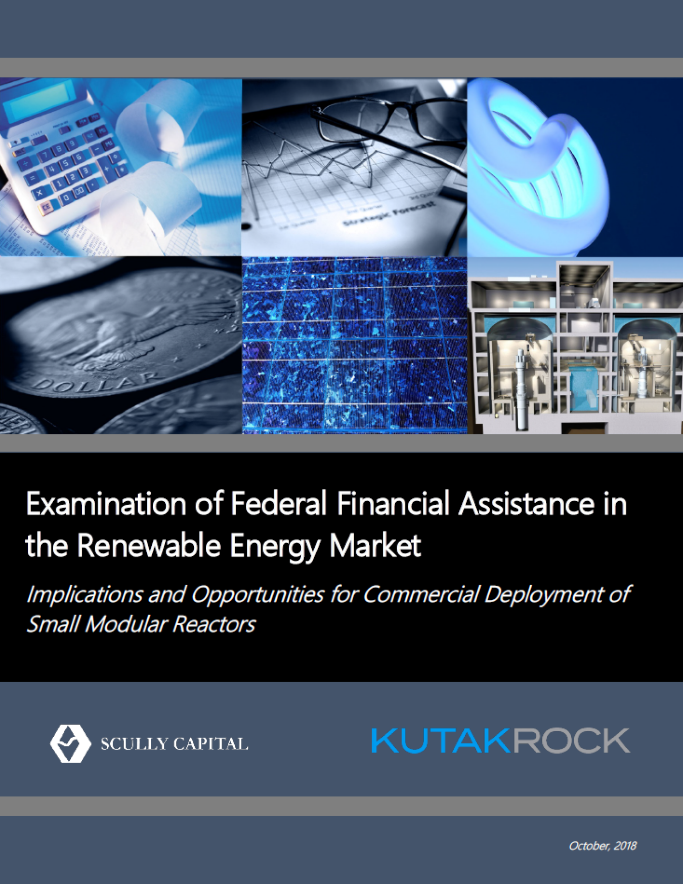 kutak rock report cover on implications for commercial deployment of SMRs.