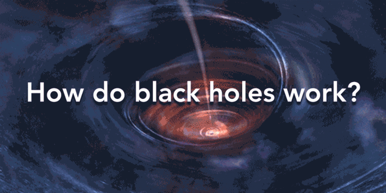 Black hole GIF (Credit: original animation NASA)