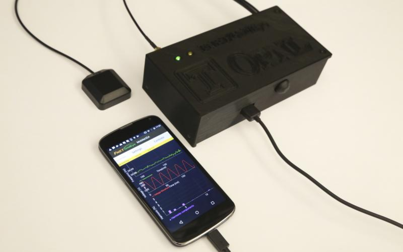 Photo of the the Mobile Universal Grid Analyzer 