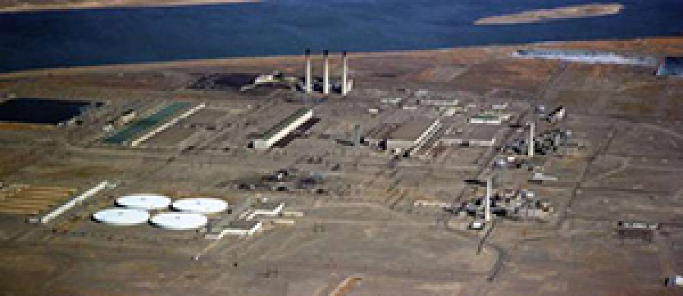 Hundreds of facilities have been demolished or removed around the plutonium production reactors at the Hanford Site. Six of the nine reactors are now in interim safe storage, including the former D and DR Reactors, shown below.