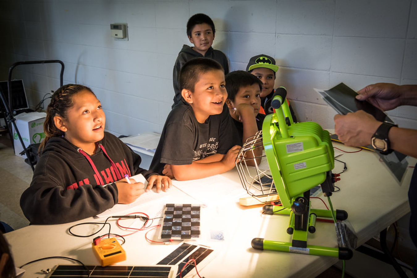 attendees at the Ute Mountain Ute Youth Workshop