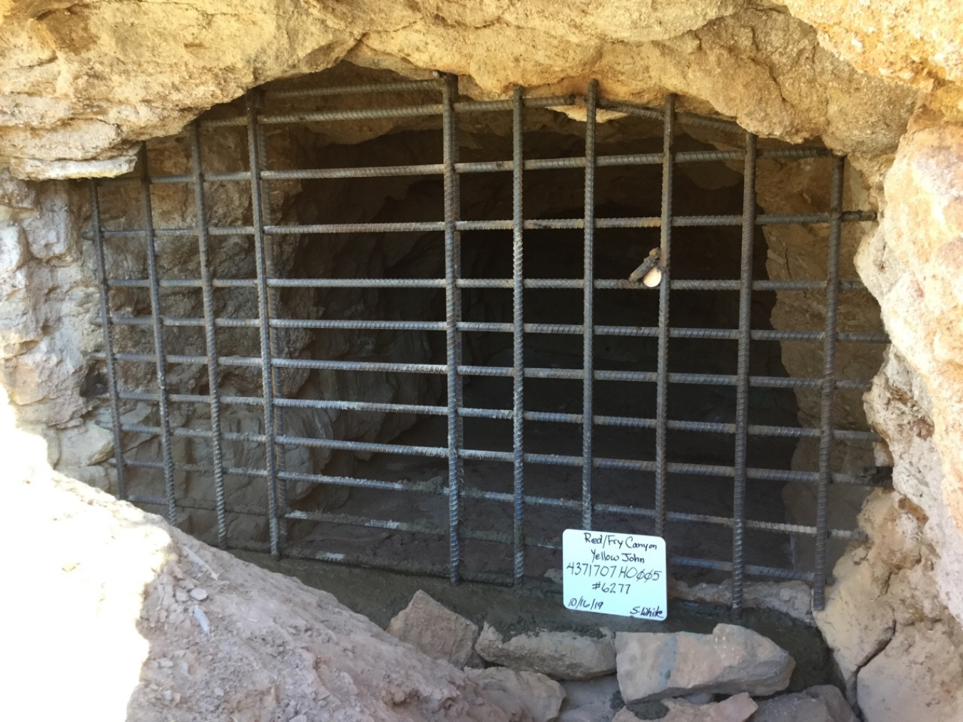 After photo taken at the Frey 1 Mine in Utah’s Red Canyon