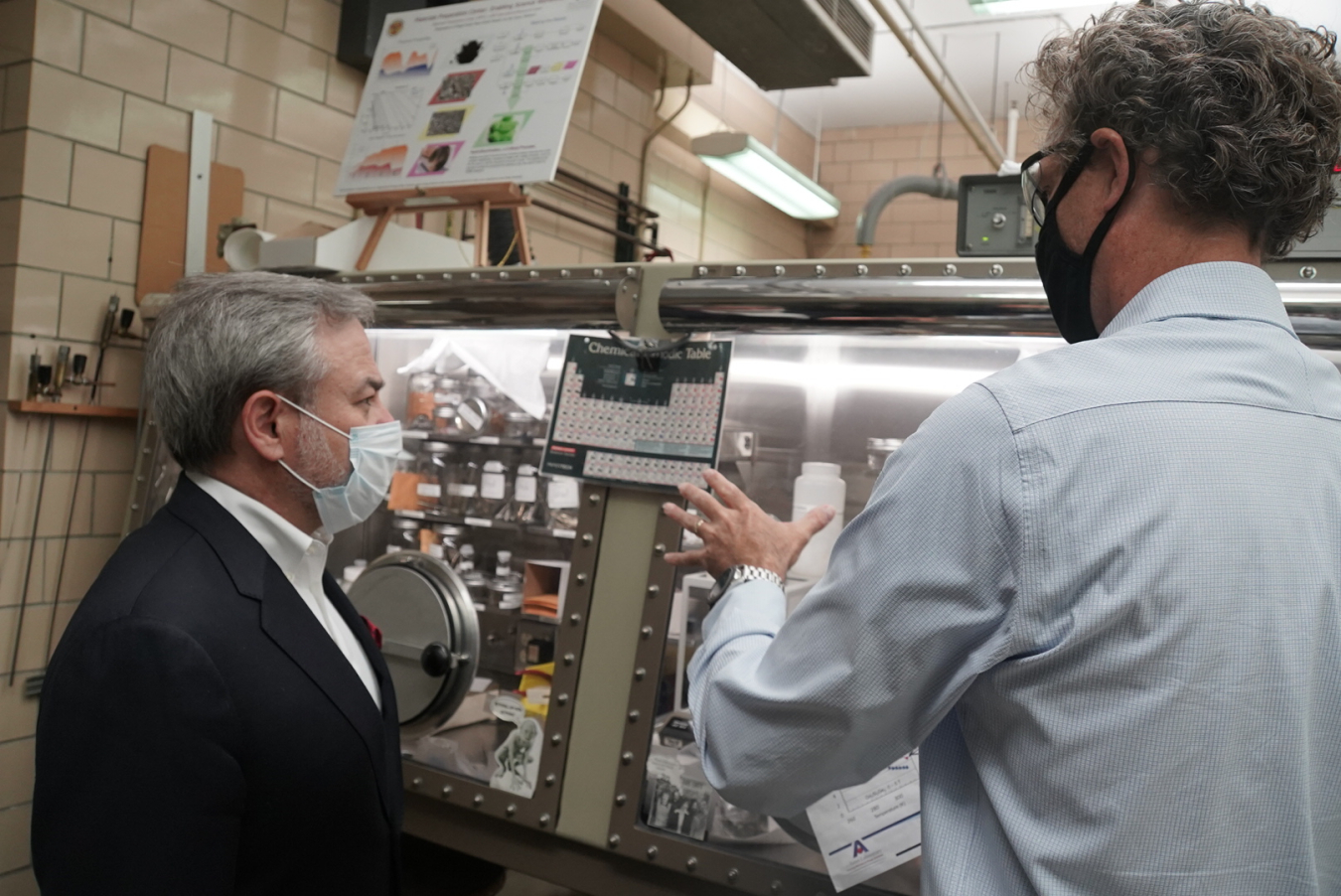 Secretary Brouillette at Ames National Lab