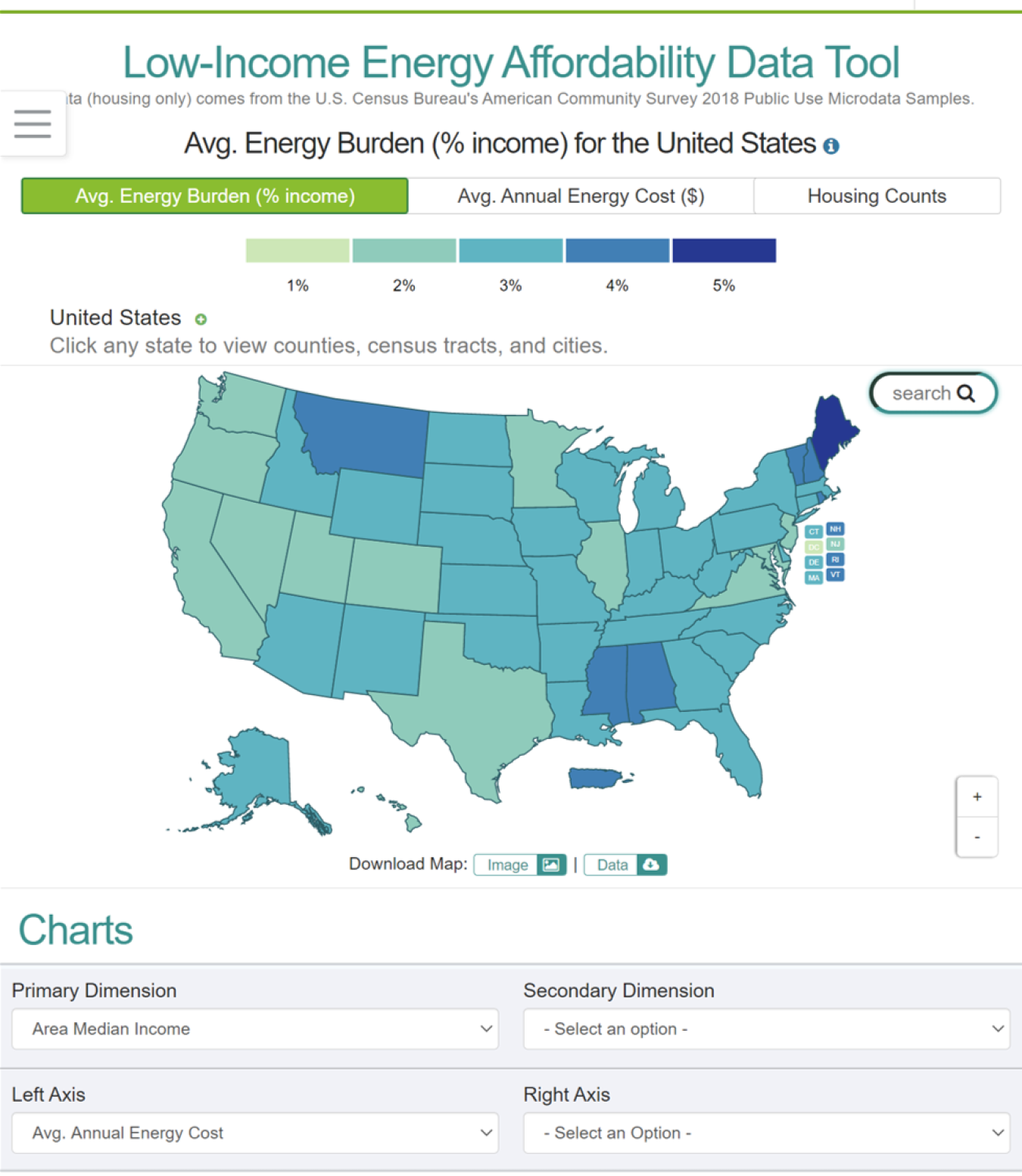 State and local governments, utilities,non-profits, and stakeholders often lack easy access to data that helps inform decision making an dincrease knowledge of the area residents they serve. The Low-Income Energy Affordability Data (LEAD) Tool helps...