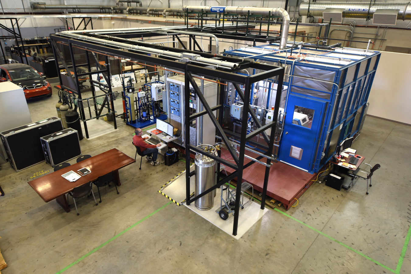 A 25 kW high-temperature electrolysis (HTE) flexible test facility at Idaho National Lab