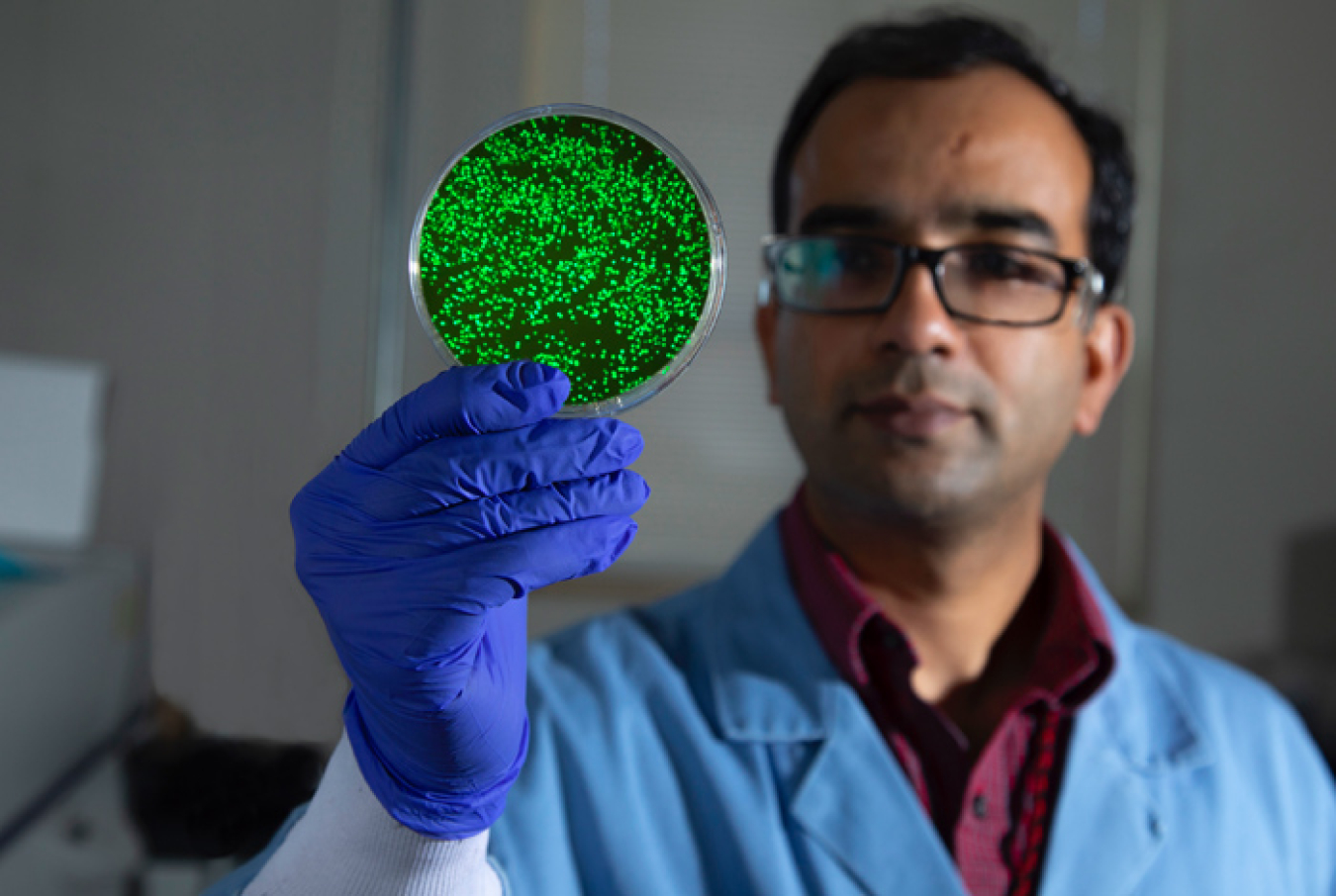 Los Alamos National Laboratory scientist Ramesh Jha was among the winners, with the Smart Microbial Cell Technology project, an ultra-high-throughput screening platform to engineer custom biocatalysts.