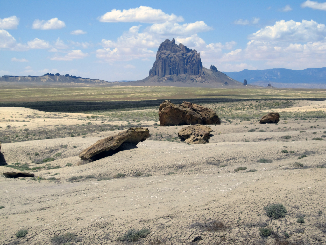 The site is within the Navajo Nation in the northwest corner of New Mexico near the town of Shiprock, approximately 28 miles west of Farmington. 