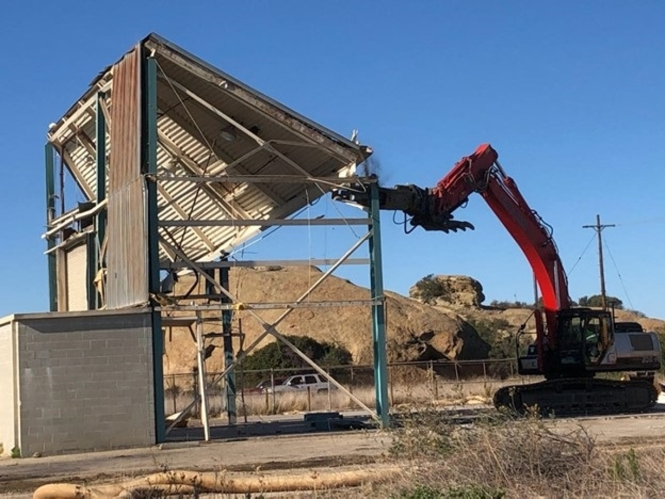 Earlier this year, EM workers knocked down the 13th of 18 DOE-owned buildings at the Energy Technology Engineering Center.