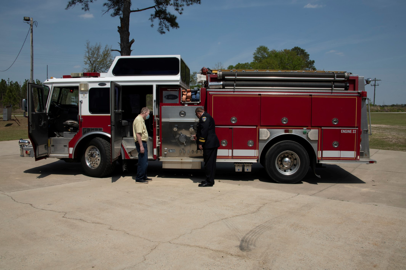 Touring New Firetruck