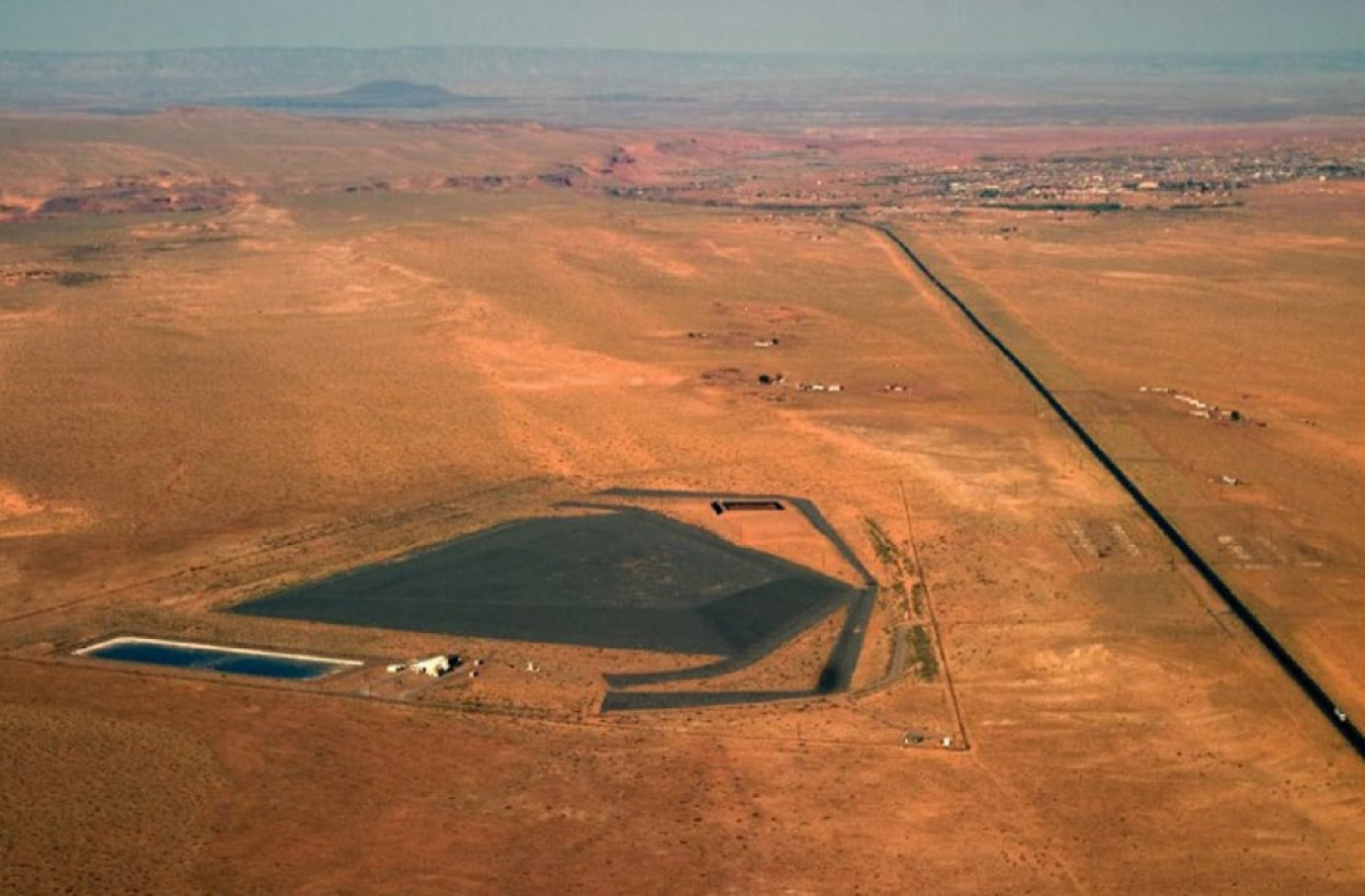 LM’s Tuba City site, as seen from an aerial view, sits on part of the vast Navajo Nation and is in close proximity to the Hopi Tribe.