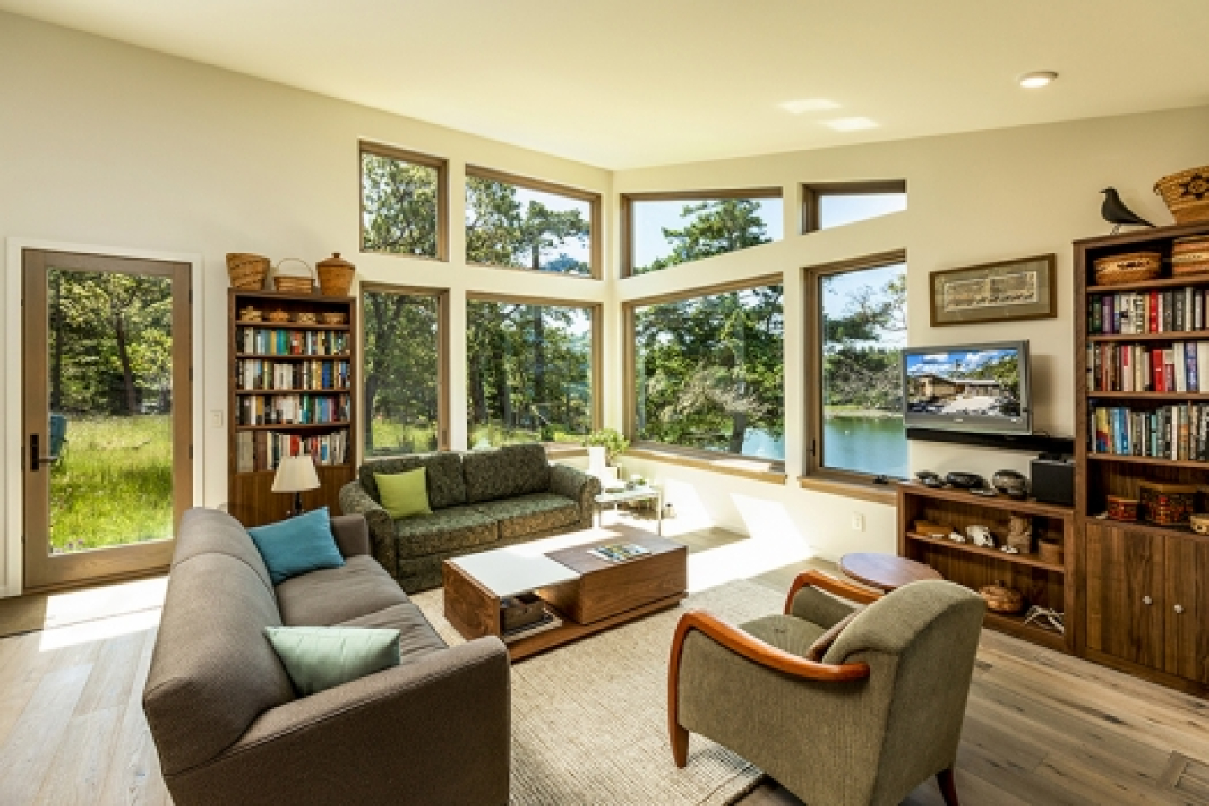 A view from the La Pedrera Net Zero Residence's living room. You can take a virtual tour of this award-winning home and others that DOE has recognized with its annual Housing Innovation Awards in the DOE Tour of Zero.