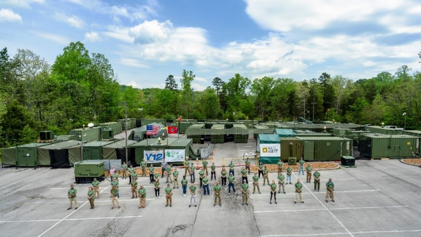 NNSA’s Mobile Uranium Facility and the team that operates it.