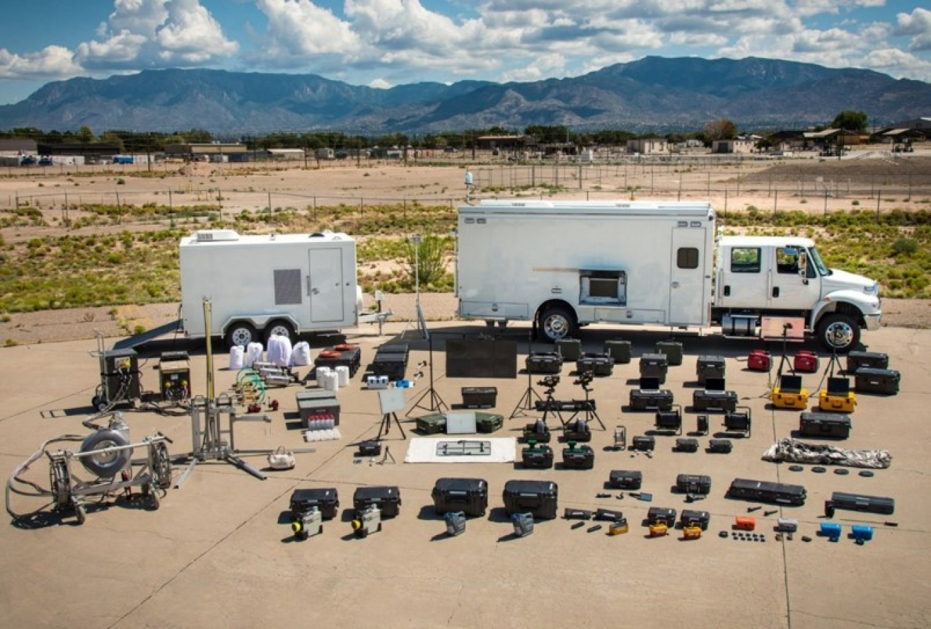 NEST equipment used by regional counter-WMD teams to characterize and defeat nuclear and radiological threat devices.