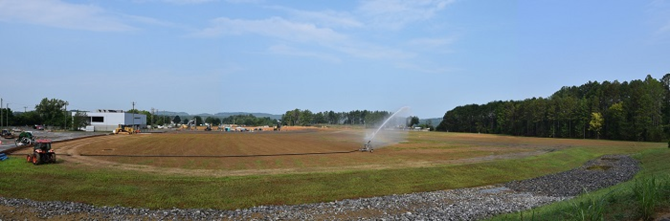 Large tracts of land, such as the former Centrifuge Complex site at Oak Ridge, pictured, offer ideal locations for industrial development. This tract is part of the location identified for a proposed general aviation airport.