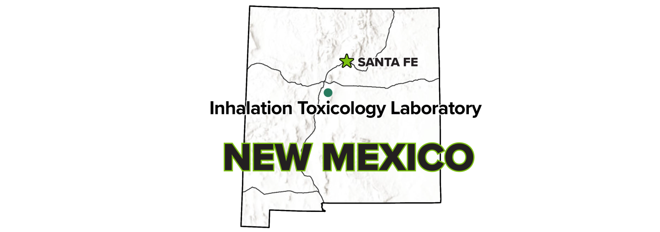 Inhalation Toxicology Laboratory, New Mexico, Site map.