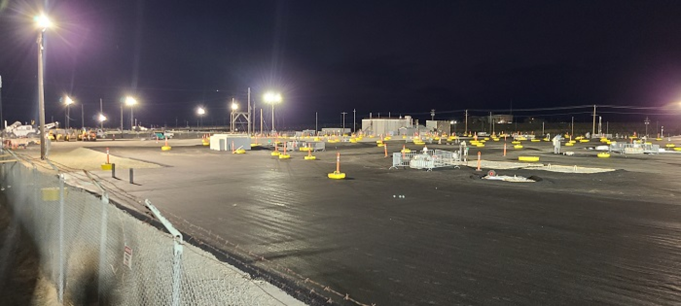 A new surface barrier in Hanford’s TX Tank Farm protects the environment by preventing rain and snowmelt from seeping into the soil and mobilizing any existing contaminants. 