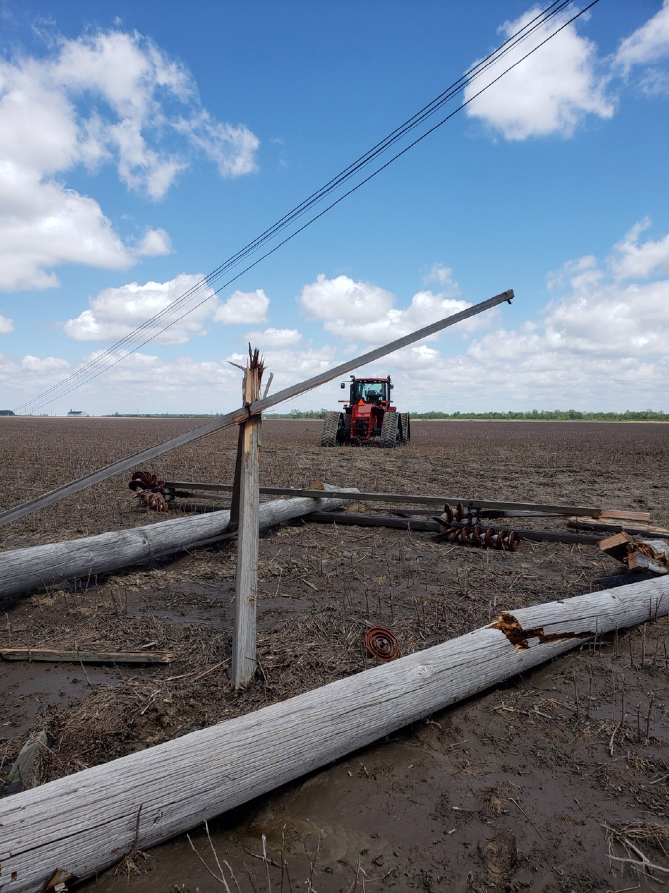 Nearly 70 Southwestern transmission line structures were damaged or completely destroyed due to straight line winds and “macrobursts” that occurred over the course of May 3-4, 2020 in southeast Missouri.