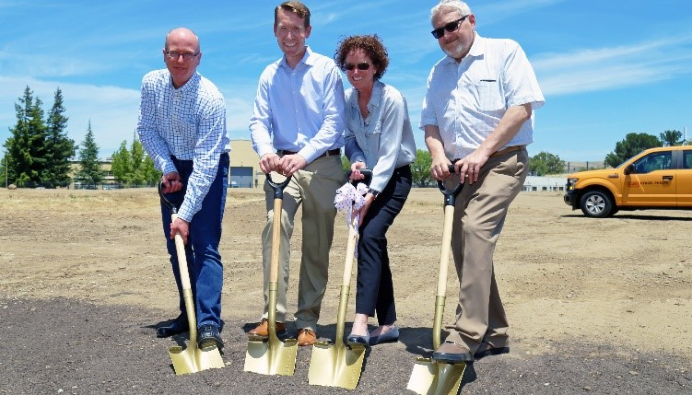 Ken Sheely at LLNL groundbreaking